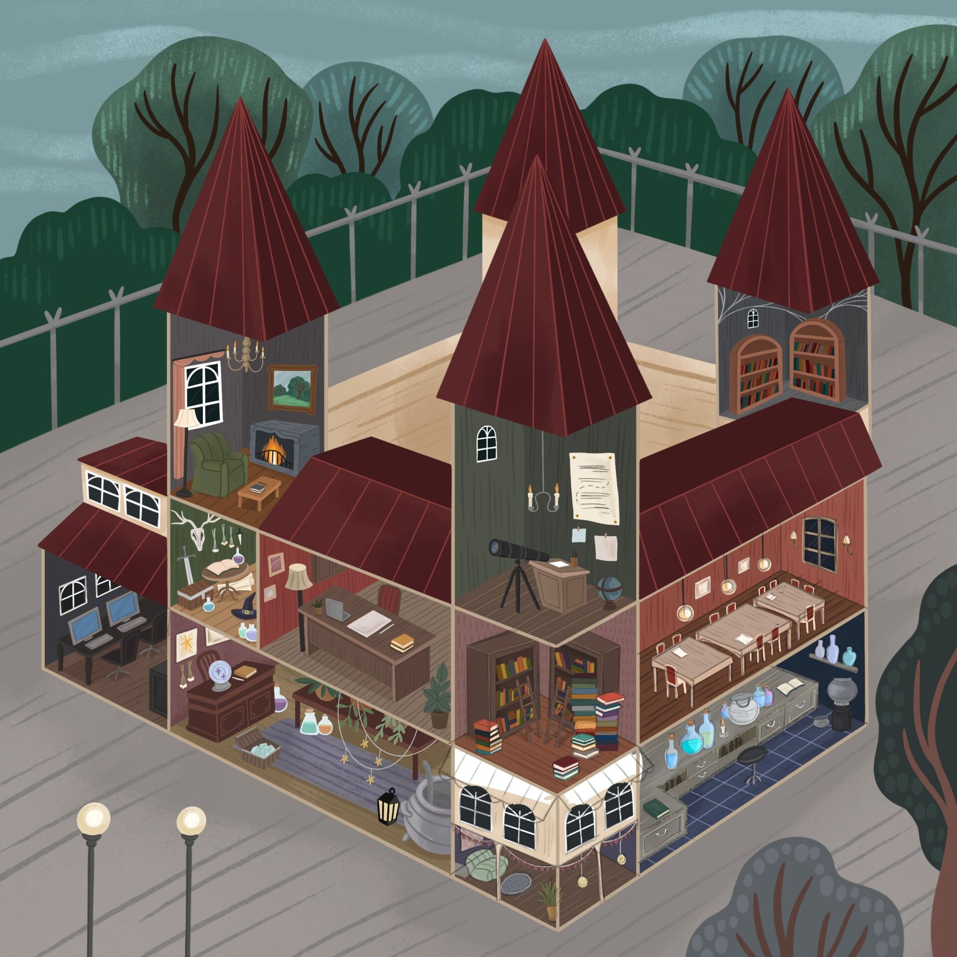 Shadow Harbor Library